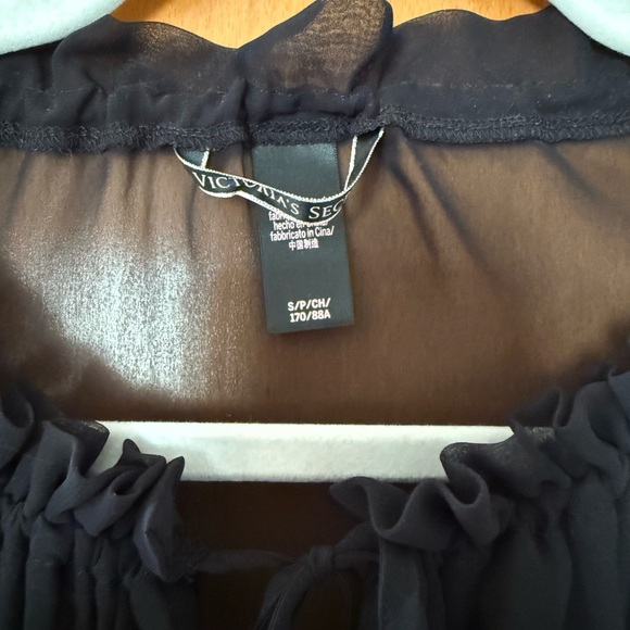 Victoria's Secret Black Sheer Bodysuit - Picture 3 of 5